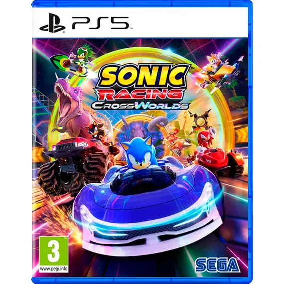 PS5 Sonic Racing Crossworlds (Новый, Русские субтитры, PPSA-08804)