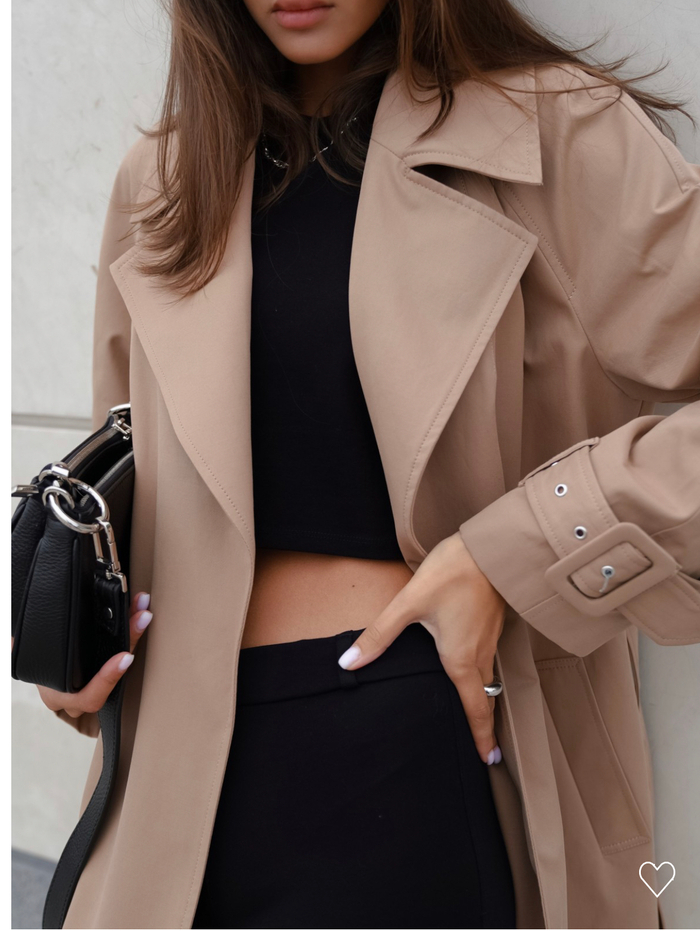 7NB11-02-106 Тренч Оверсайз