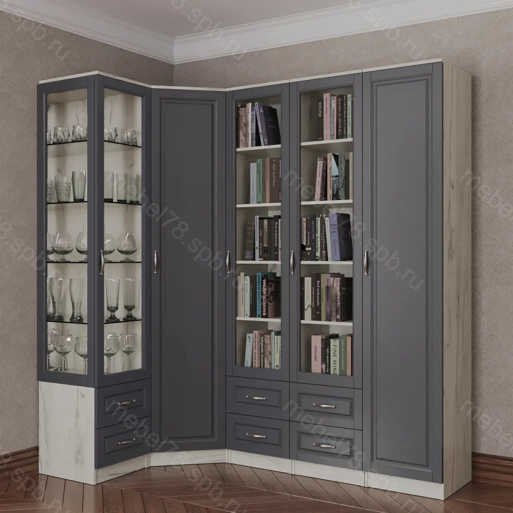 Угловой шкаф 14