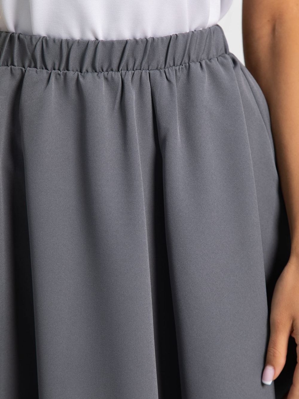 Юбка Льюис (серая) Ю15476-10М LT Collection