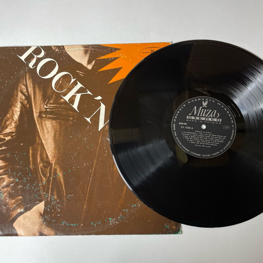 Винтажная виниловая пластинка LP Сборник Rock N Roll (Польша 1977) Sweet Love On My Mind