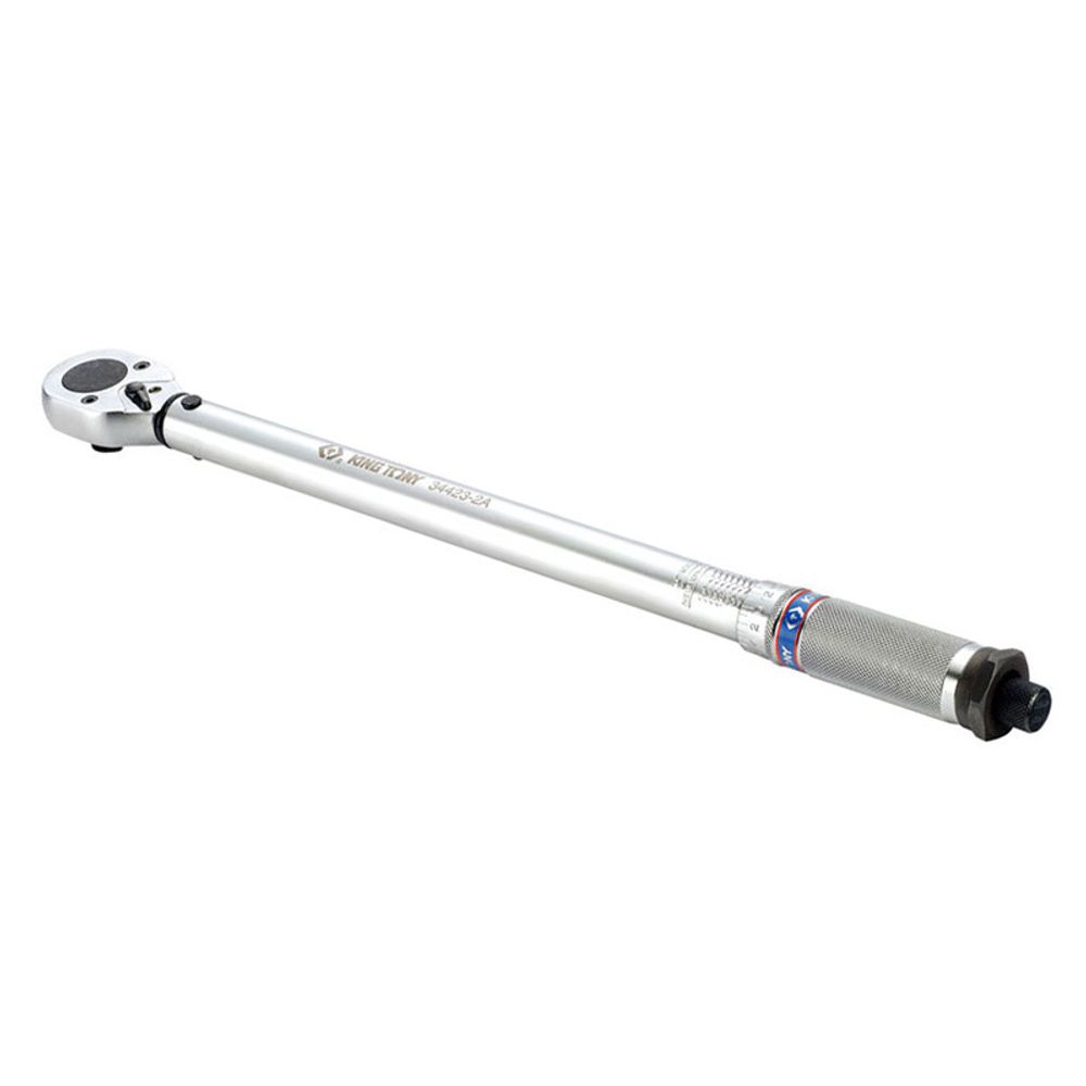 KING TONY (34423-2A) Динамометрический ключ серии "CLASSIC", 1/2", 70-340 Нм
