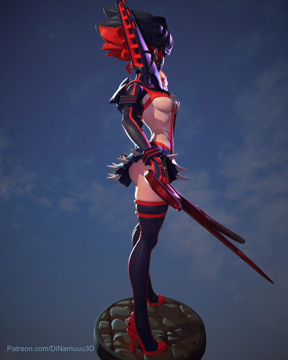 Рюко Матой Убей или умри Фигурка NSFW Ryuuko Matoi Kill la Kill