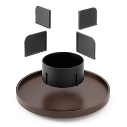 Органайзер для специй Bellwood, черный/орех