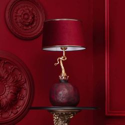 Настольная лампа Гранат Кардован Конфетти Рубивайн