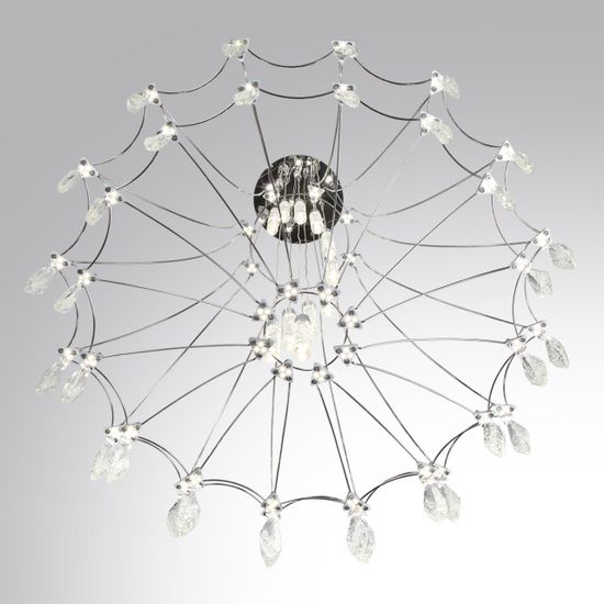 6699/51L CLASSIC ODL_EX25 81 Люстра хром/металл/хрусталь IP20 LED 51W 4000K FLAMENCO