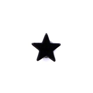 Клипса на магнитах Звезда черная