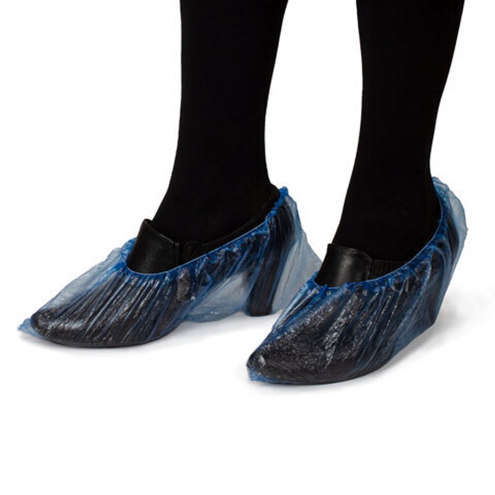 Бахилы комплект 2000 шт. (1000 пар) в упаковке, размер 40х14 см, 1,8 г, ЛЮБАША, 630717