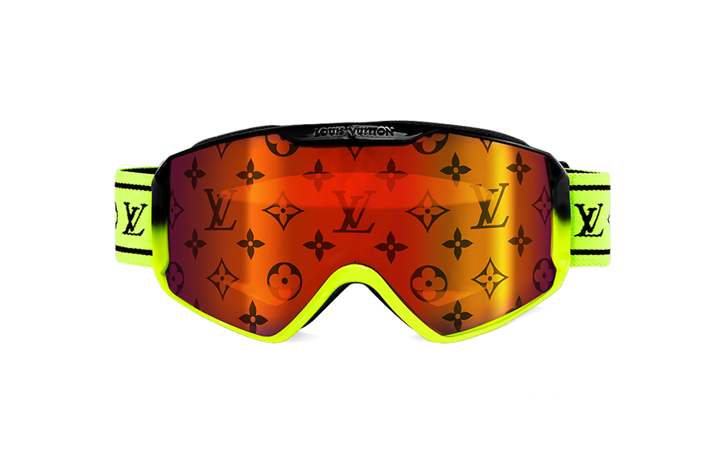 LOUIS VUITTON Snow Sun Protection Anti Fog Snap Buckle Unisex Ski Goggles