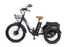 Электровелосипед Minako Trike с корзиной