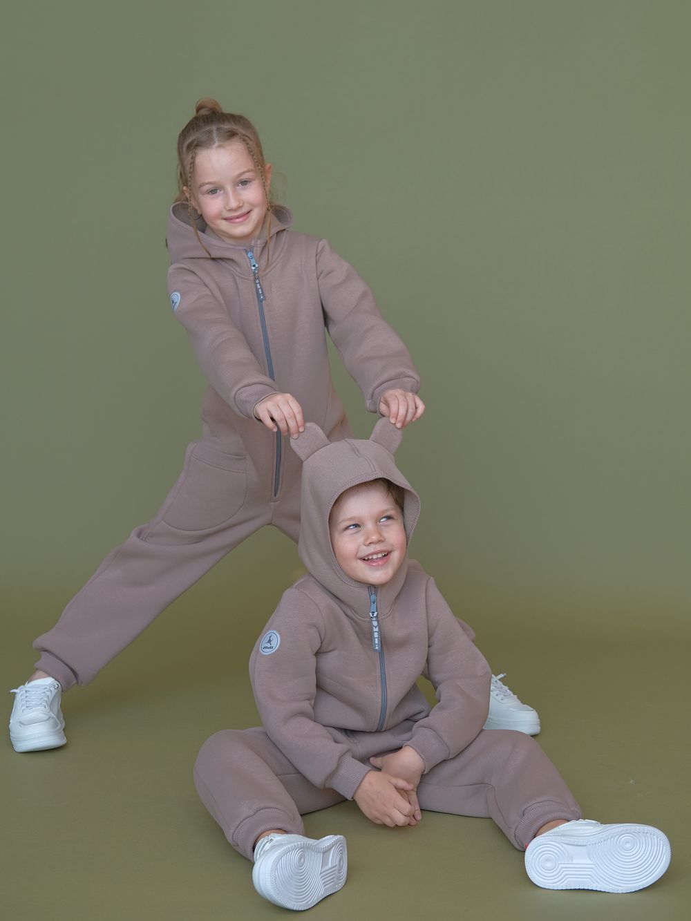 Комбинезон утепленный (Какао) Тедди*