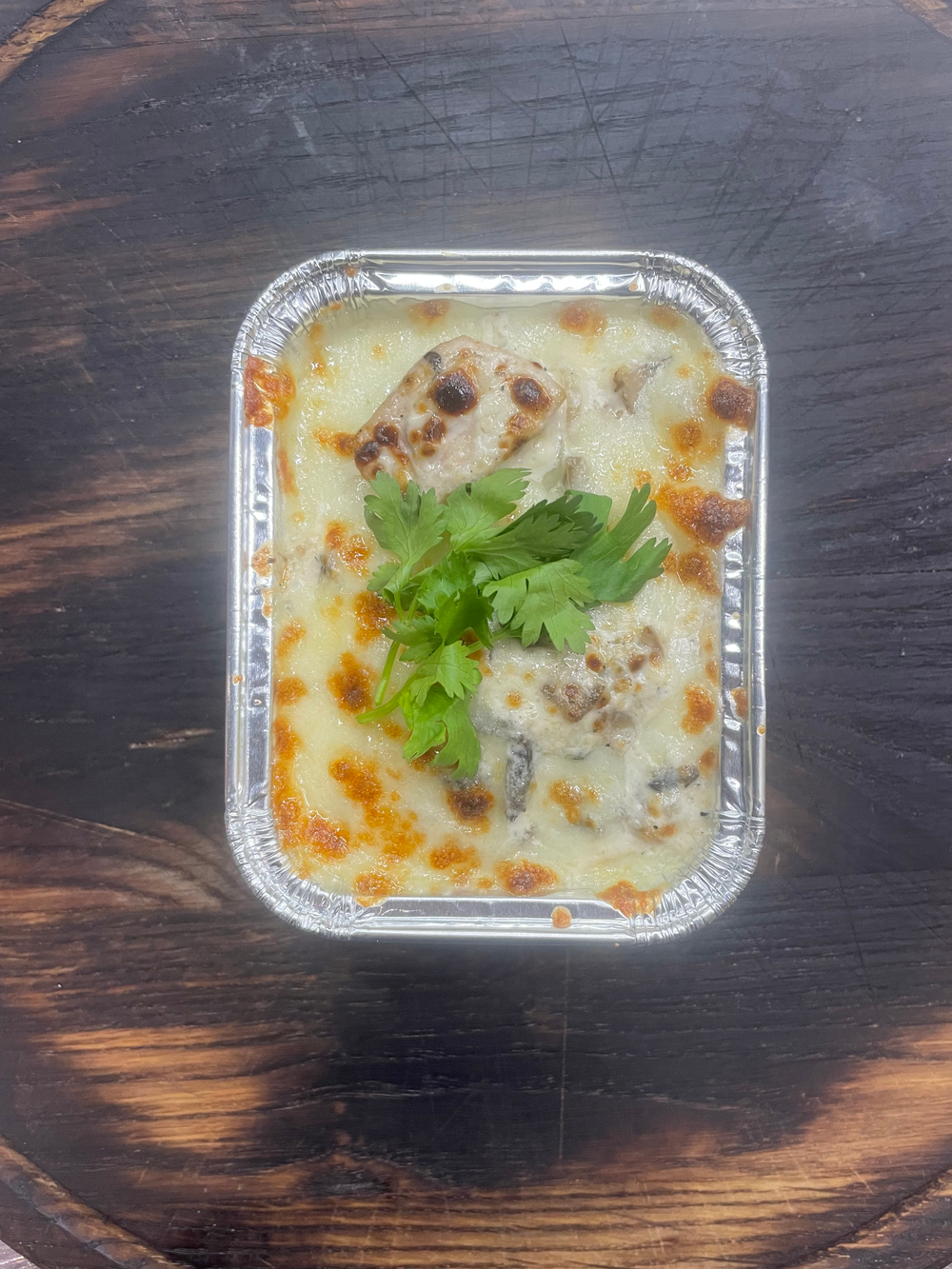 Жюльен с курицей и шампиньонами 200гр.