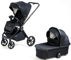 Детская коляска Sweet Baby Elegante 3 в 1 Chrome Black