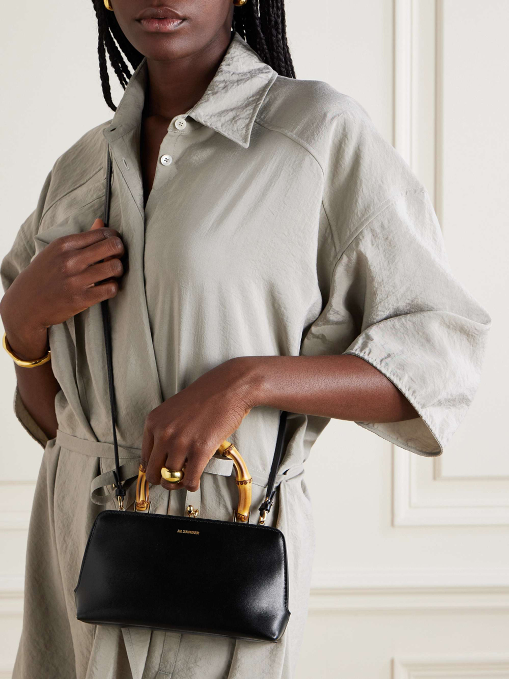 Сумка JIL SANDER Goji Bamboo Mini "Black"