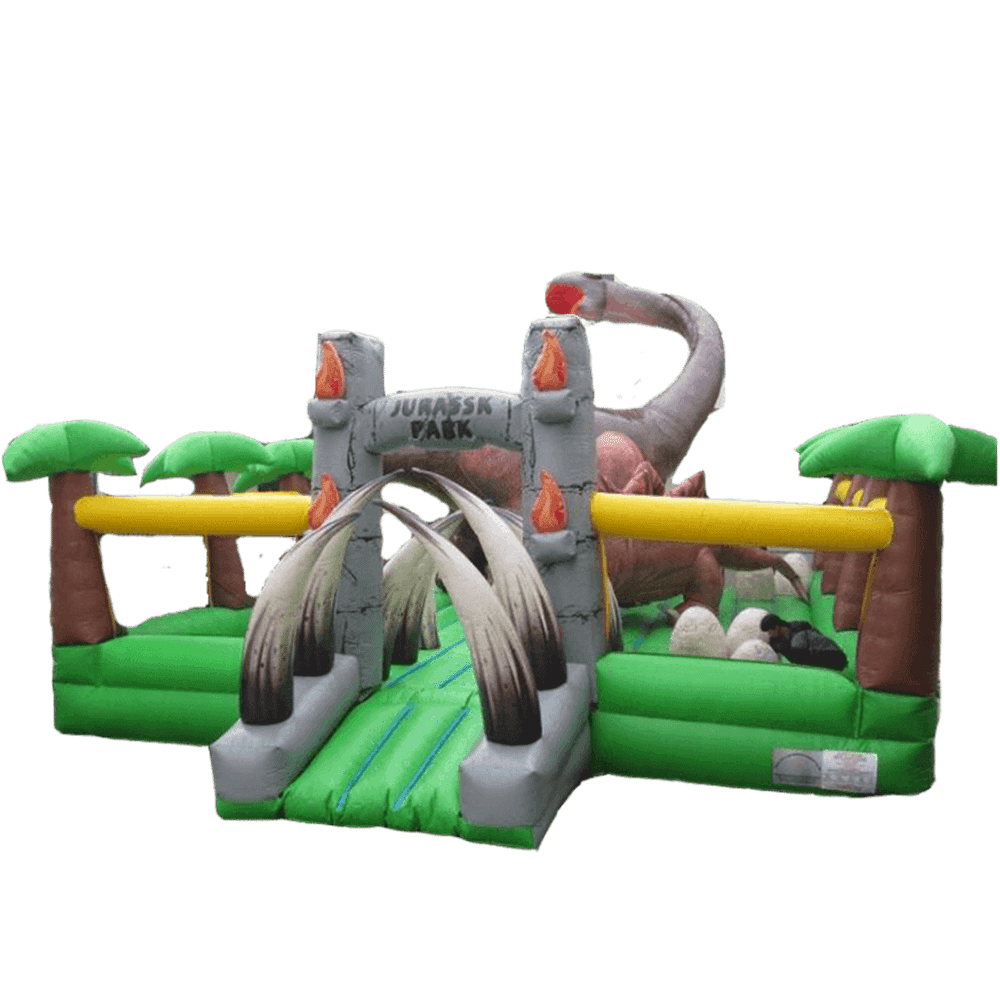 Надувной батут "Динолэнд"