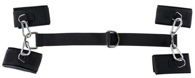 Ременная фиксация рук и ног Hand-Fufessel-Set (Цвет: черный)