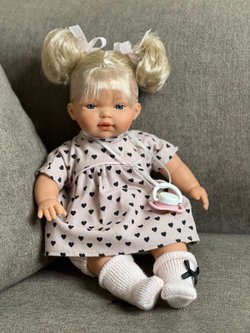 Кукла Llorens мягконабивная 33см Roberta (33144)