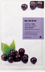 Маска тканевая для лица с экстрактом ягод асаи Mizon Joyful Time Essence Mask Acai Berry 23 г.