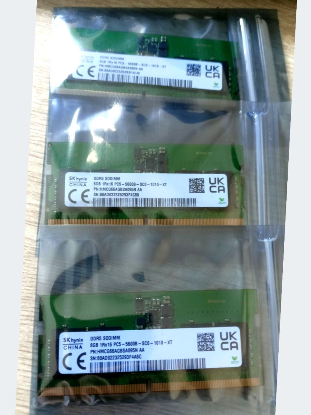 Оперативная память SO-DIMM Hynix DDR5 8Gb PC5600