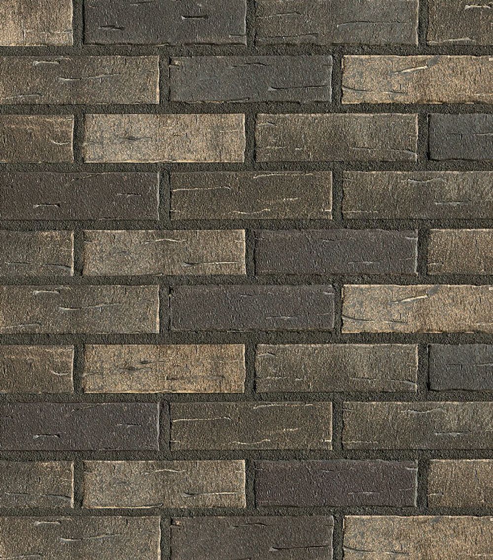 Roben - Aarhus, silberschwarz, NF14, 240x14x71 - Клинкерная плитка для фасада и внутренней отделки