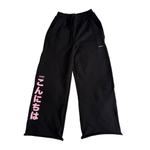 Оверсайз брюки "こんにちは"