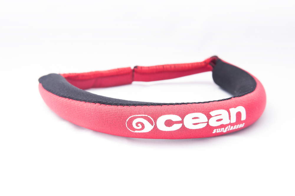 Неопреновый нетонущий ремешок Ocean красный / Flouters cord red