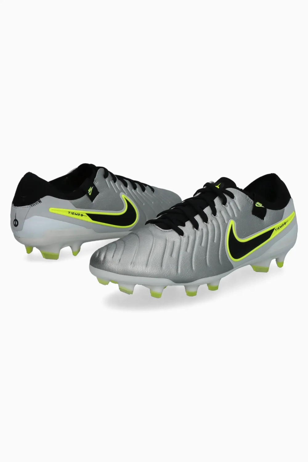 Бутсы Nike Tiempo Legend 10 Pro FG - серебряный