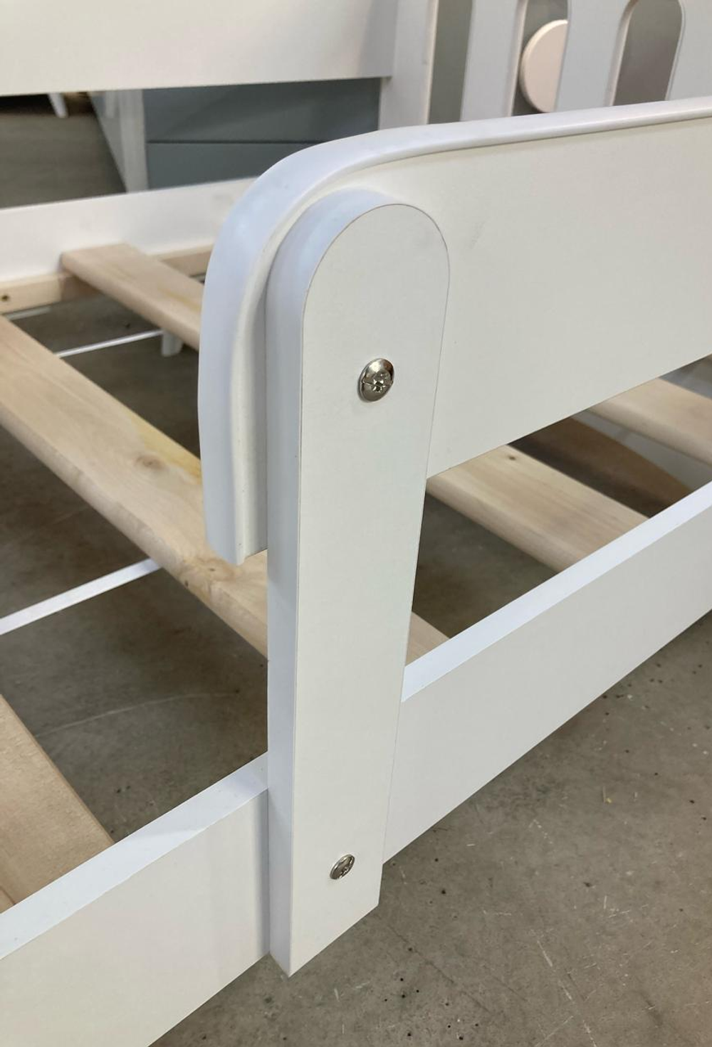 Кровать Малыш белый (ладе) 800*1600