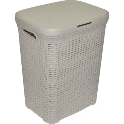 Корзина для белья Ротанг, 40л (латте)
