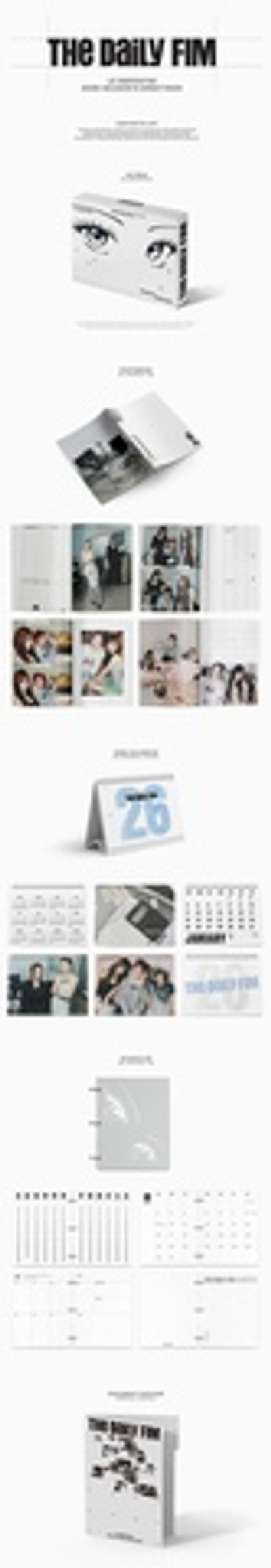 Набор LE SSERAFIM 2026 SEASON’S GREETINGS 'THE DAiLY FIM'