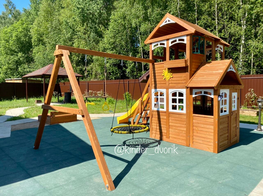 Детская площадка Клубный домик 3 Luxe