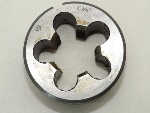 Плашка К 3/4" коническая d=55мм