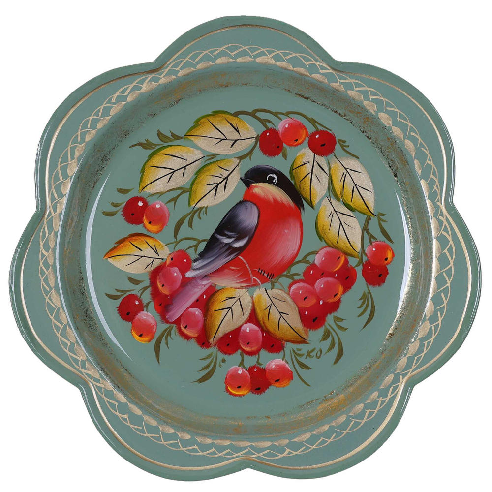 Zhostovo metal tray A1D070425327
