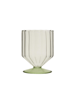 Zara Home бокал из боросиликатного стекла, цвет зелёный, 10.3 см