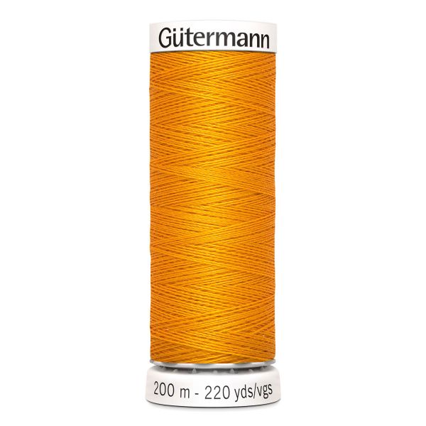Нитки универсальные Gutermann Sew-all 100 (200 метров), 5 кат. | 362 оранжево-желтый