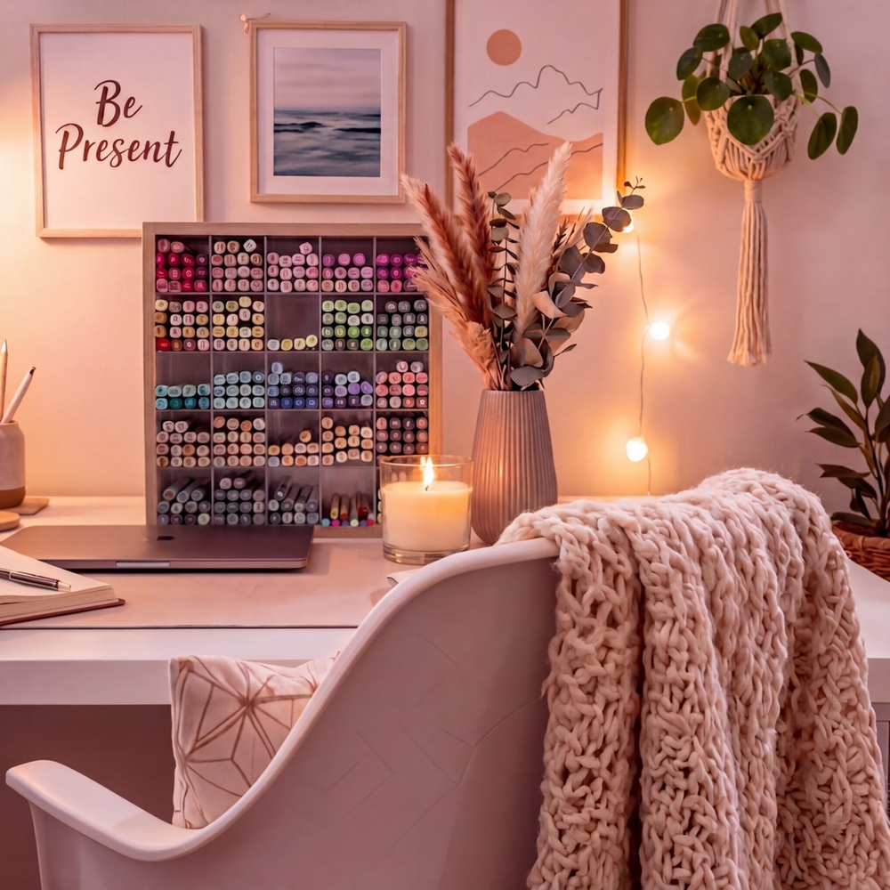 D-Box Органайзер для маркеров 5х5, H1145 ST10 Дуб Бардолино натуральный