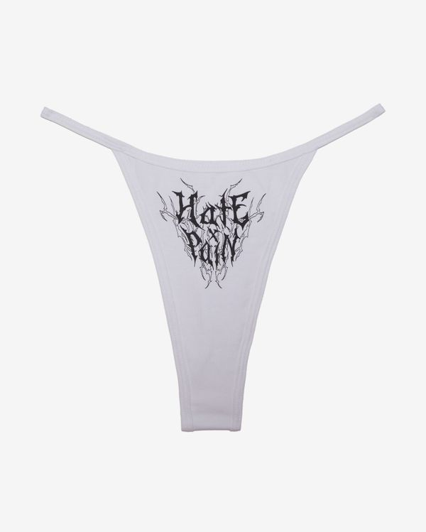 Трусы стринги Белые - фото 1