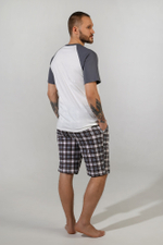 Пижама мужская шорты+футболка КП-085