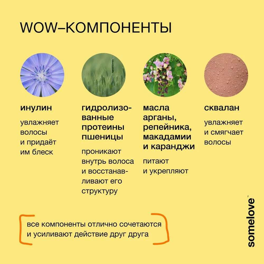Somelove Детский спрей для нежного расчёсывания и распутывания волос 100 мл