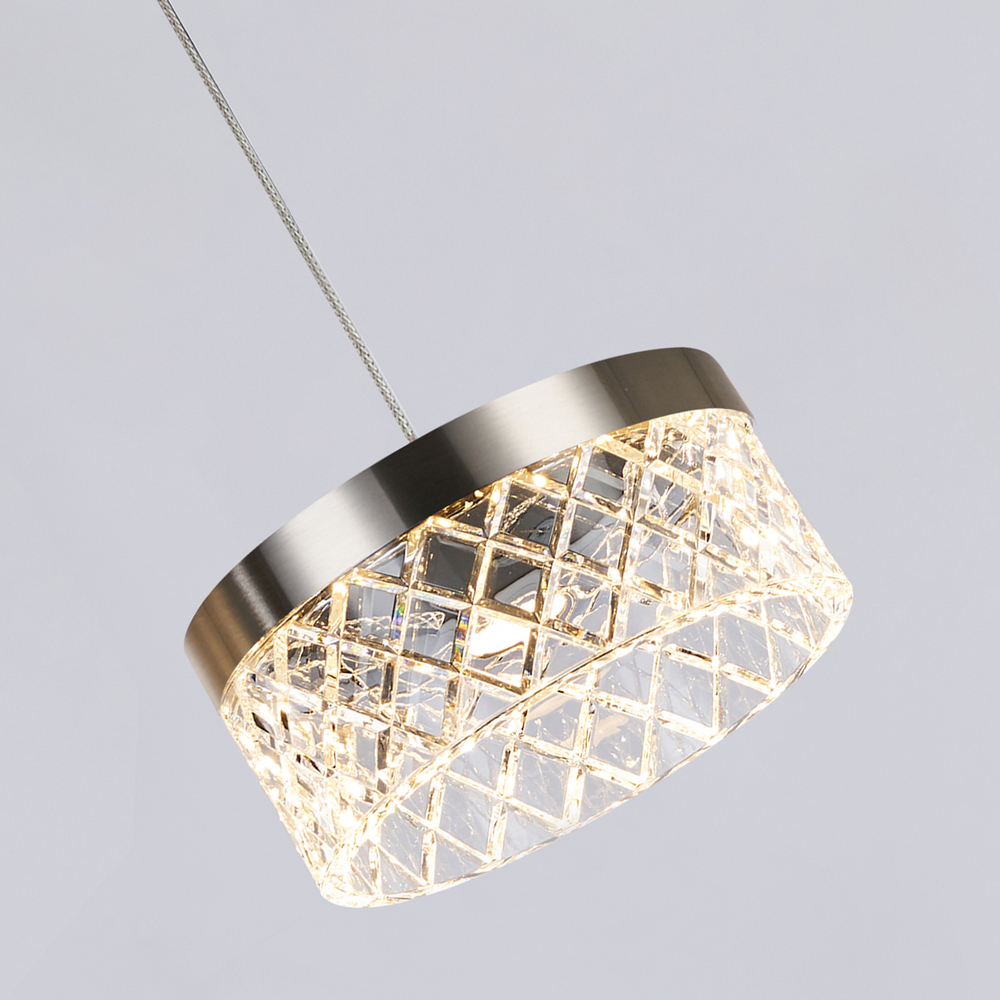 Подвесной светильник MD21020075-1A satin nickel