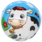 Мяч 6,3 см «Радостное лето» (антистресс), микс СТИКЕР НА ВЛОЖЕНИЕ