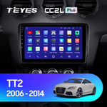 Teyes CC2L Plus 9" для Audi TT 2006-2014