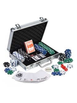 Набор для игры в покер 200 фишек (00-4950)