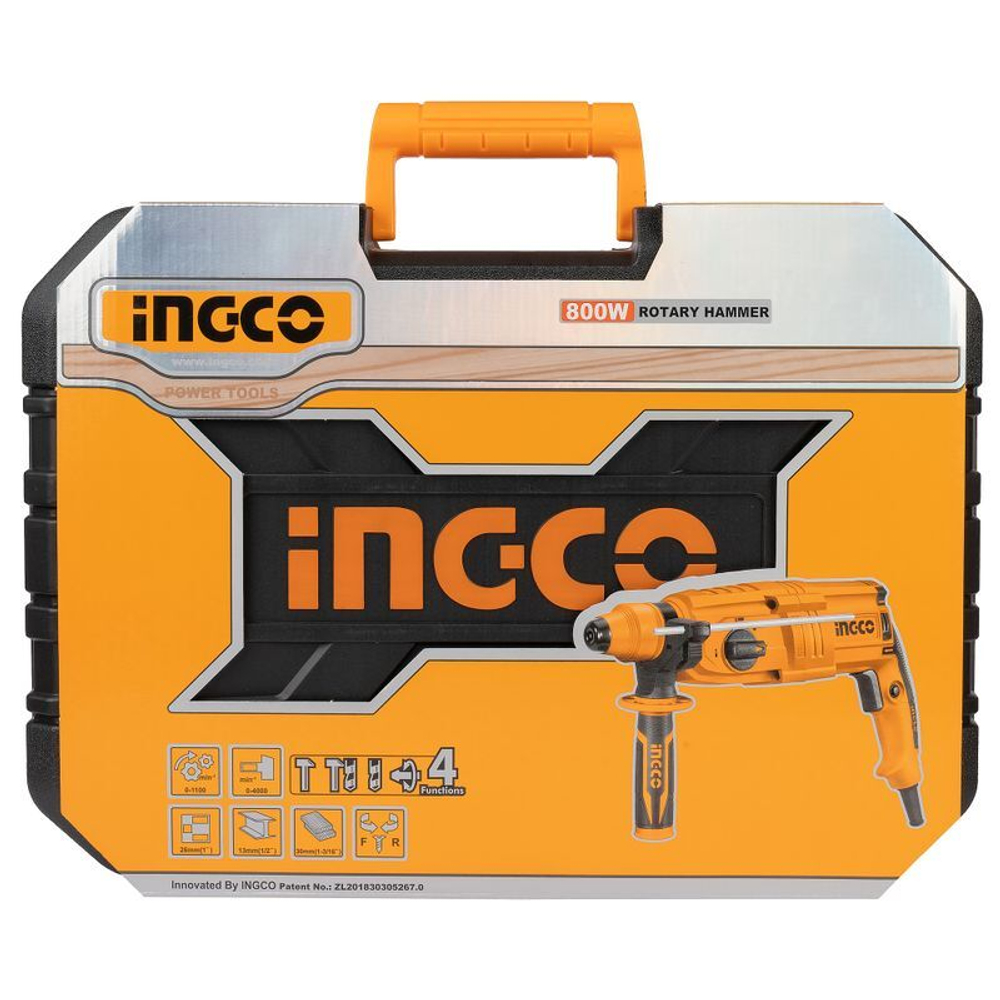 Перфоратор INGCO RGH9028 800 Вт
