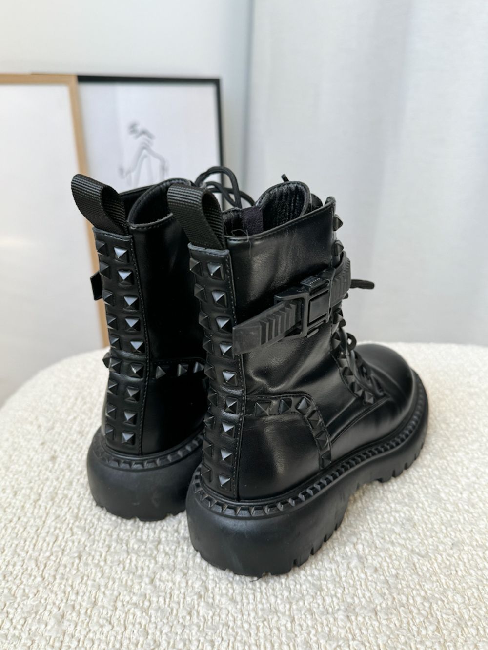 Кожаные ботинки, 34