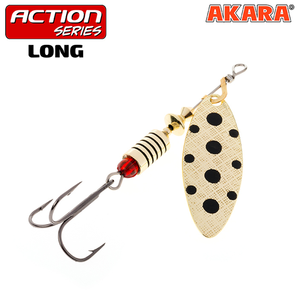 Блесна вращающаяся Akara Action Series Long 00 2 гр. 1/14 oz. A03