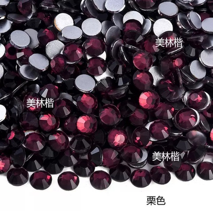 Стразы клеевые, Maroon, P309, SS20, 1440, (F2)