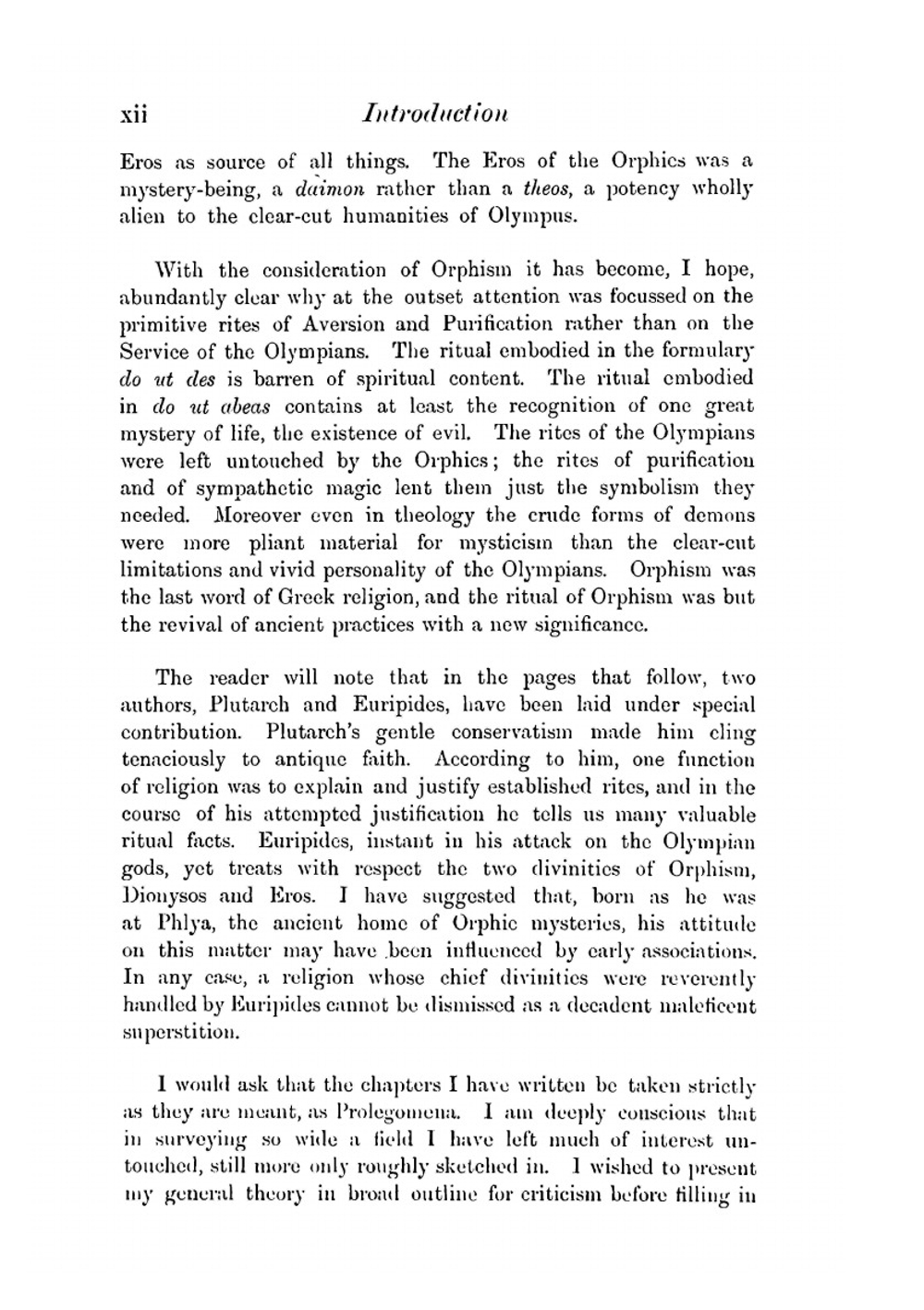 Prolegomena to the study of Greek religion | J.E. Harrison