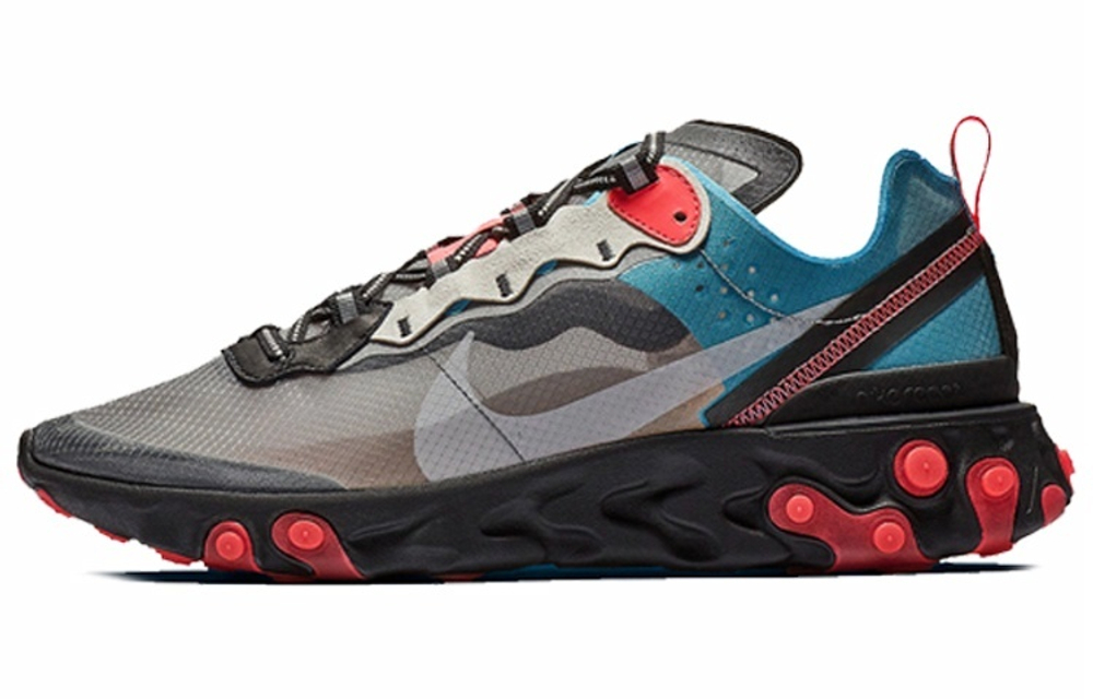 Кроссовки Nike React Element 87 Blue Chill Solar Red