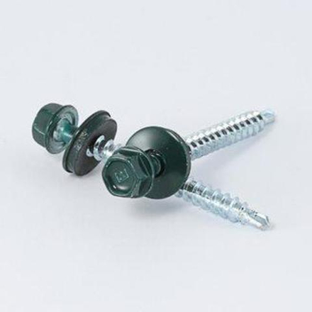 Саморез кровельный RALL 6005 зеленый 5,5х25 (120шт)